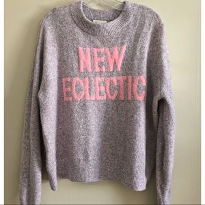 new eclectic sweater